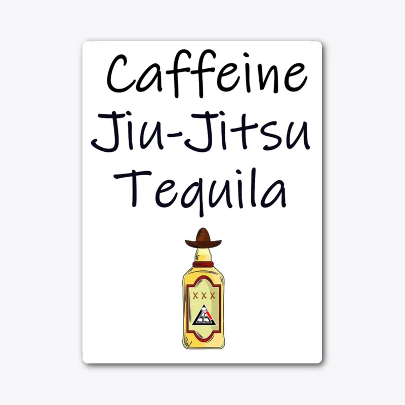 BJJ Funny Shirt Jiu-Jitsu Tequila