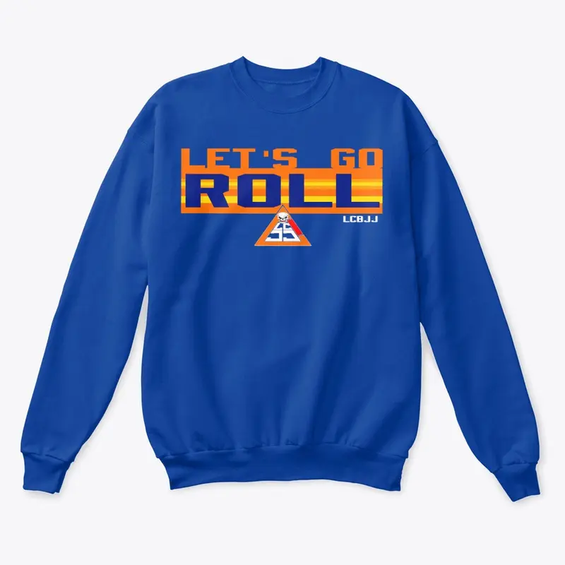 Lets Roll BJJ Funny Jiu-Jitsu Baseball