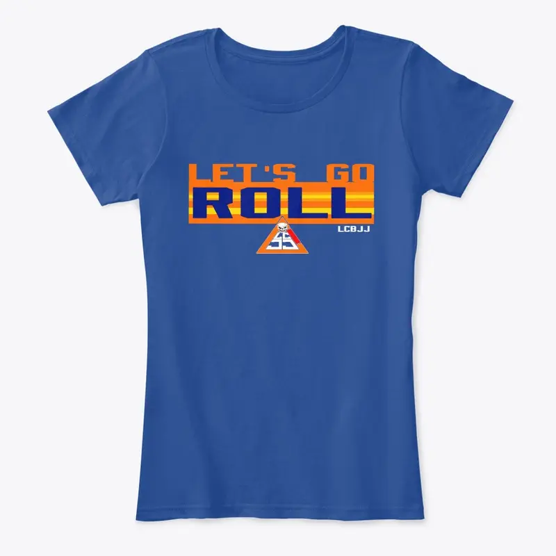 Lets Roll BJJ Funny Jiu-Jitsu Baseball