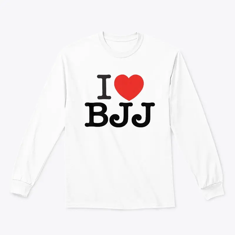 I ❤️ BJJ Jiu-Jitsu NYC inspired shirt